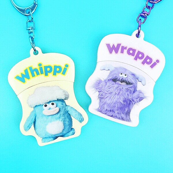 ホイッピ&ラッピ ホイッピ パカッとアクリルキーホルダー Whippi＆Wrappi