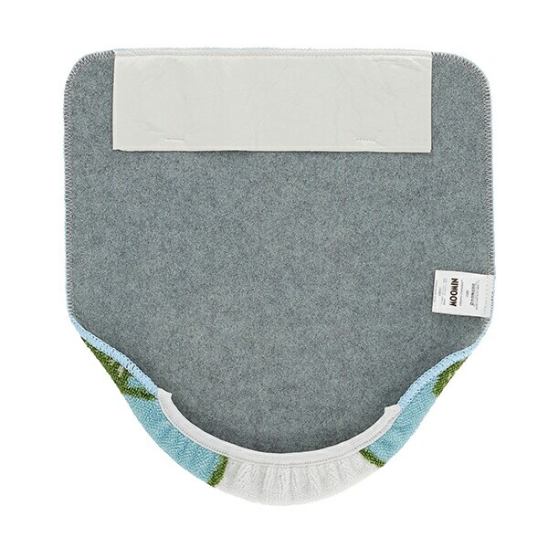 ムーミン トイレタリー2点セット (トイレマット・蓋カバーセット) インザリーフ MOOMIN