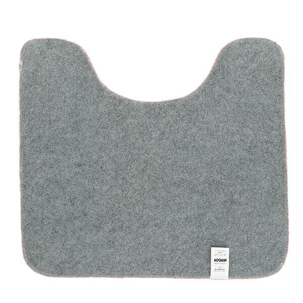 ムーミン リトルミイ トイレタリー2点セット (トイレマット・蓋カバーセット) インザガーデン MOOMIN