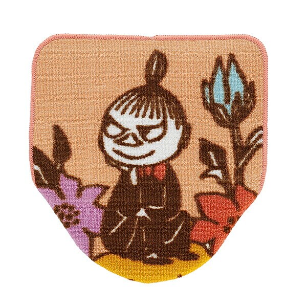 ムーミン リトルミイ トイレタリー2点セット (トイレマット・蓋カバーセット) インザガーデン MOOMIN
