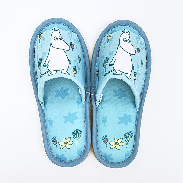 ムーミン スリッパ ブルーミニプランツ (22～24cm)  キッチン MOOMIN