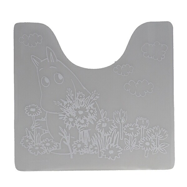 ムーミン 透明トイレマット MOOMIN