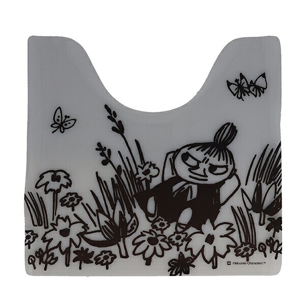 ムーミン リトルミイ 透明トイレマット MOOMIN
