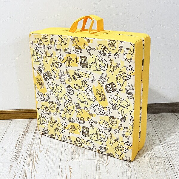 ディズニー くまのプーさん 2WAYフロアクッション マット ベビー Disney