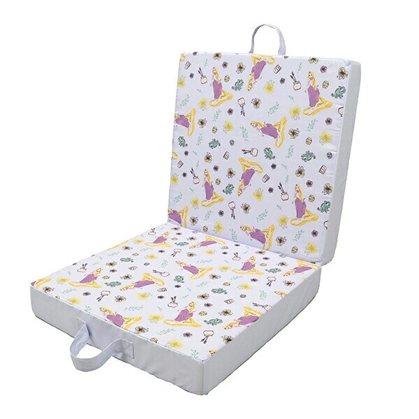 ディズニープリンセス ラプンツェル 2WAYフロアクッション マット ベビー Disney