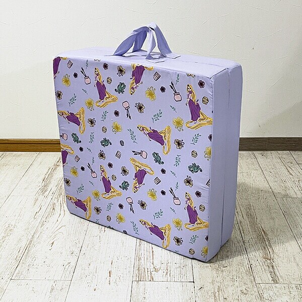 ディズニープリンセス ラプンツェル 2WAYフロアクッション マット ベビー Disney