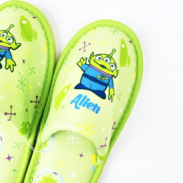 ディズニー トリストーリー エイリアン ポップンスペース スリッパ 約22cm～24cm対応 ルームシューズ Disney