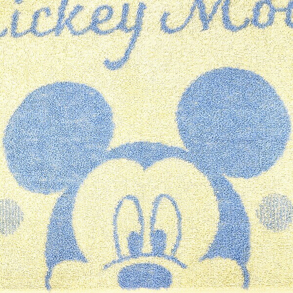 ディズニー ミッキー ミニタオルバスマット （水玉ミッキー） Disney