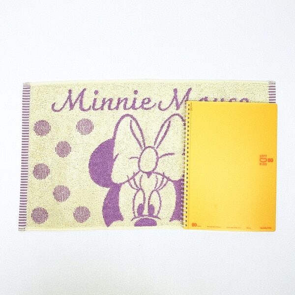 ディズニー ミニー ミニタオルバスマット （水玉ミニー） Disney