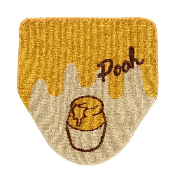 ディズニー くまのプーさん トイレタリー2点セット (トイレマット・蓋カバーセット) ハニーライフ Disney