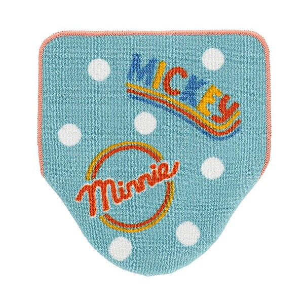 ディズニー ミッキーミニー トイレタリー2点セット (トイレマット・蓋カバーセット) ポップポルカドット Disney