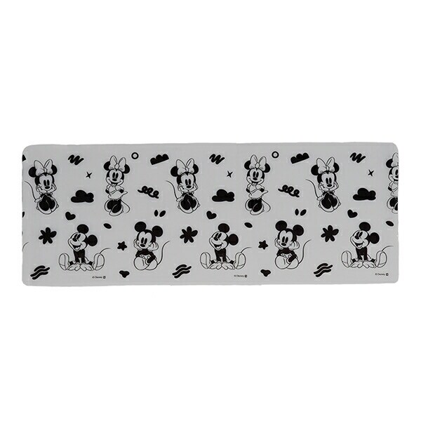 ディズニー ミッキーミニー 透明キッチンマット わくわくマット(S) Disney 【45×120cm】