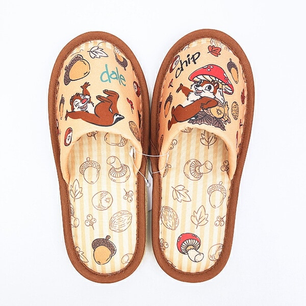 ディズニー チップとデール スリッパ オータムトレジャー (22～24cm)  キッチン Disney