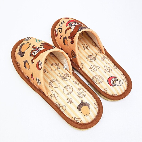 ディズニー チップとデール スリッパ オータムトレジャー (22～24cm)  キッチン Disney