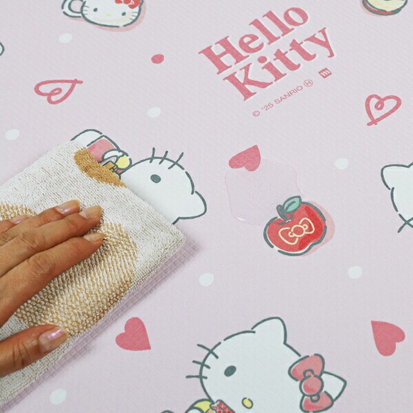 サンリオ ハローキティ (アップルピンク) キッチンマット【45cm×120cm】 Sanrio