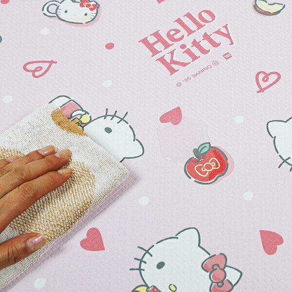 サンリオ ハローキティ (アップルピンク) キッチンマット【45cm×180cm】 Sanrio