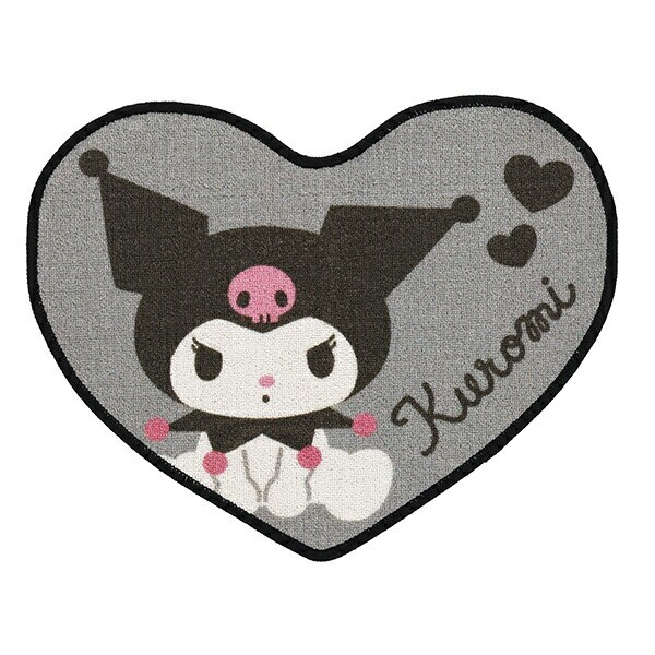 サンリオ マイメロディ&クロミ トイレタリー(トイレマット・便座カバー)2点セット ちょこんとハート Sanrio