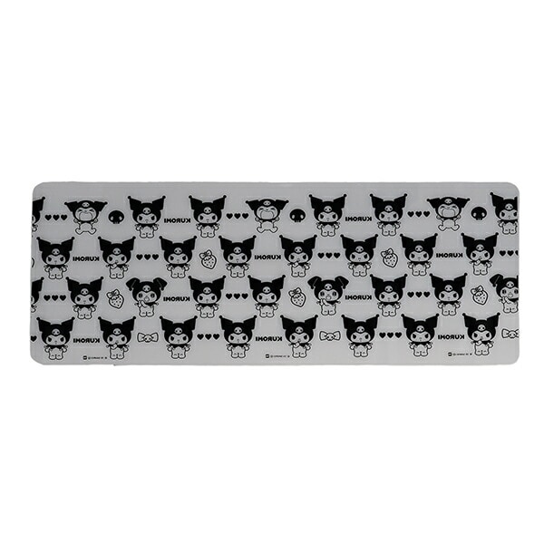 サンリオ クロミ 透明キッチンマット モノクロ並び(S) Sanrio 【45×120cm】