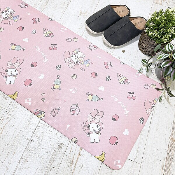サンリオ マイメロディ キッチンマット ガーリースイート 【45cm×120cm】