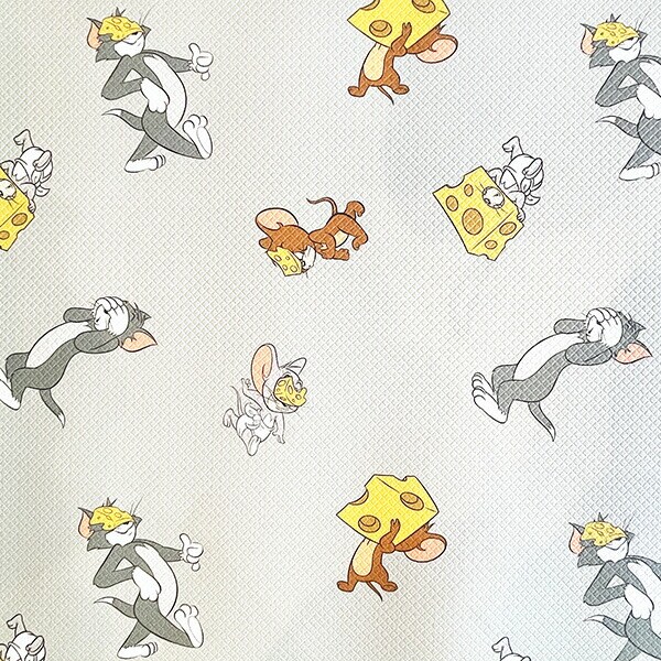 トムとジェリー チーズトリック PVCキッチンマット(H45×W240cm)