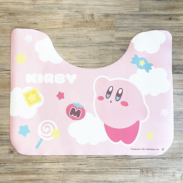 星のカービィ ふわふわお散歩 PVCトイレマット