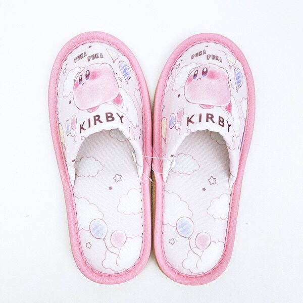 星のカービィ スリッパ コットンキャンディスカイ (22～24cm)  キッチン 任天堂