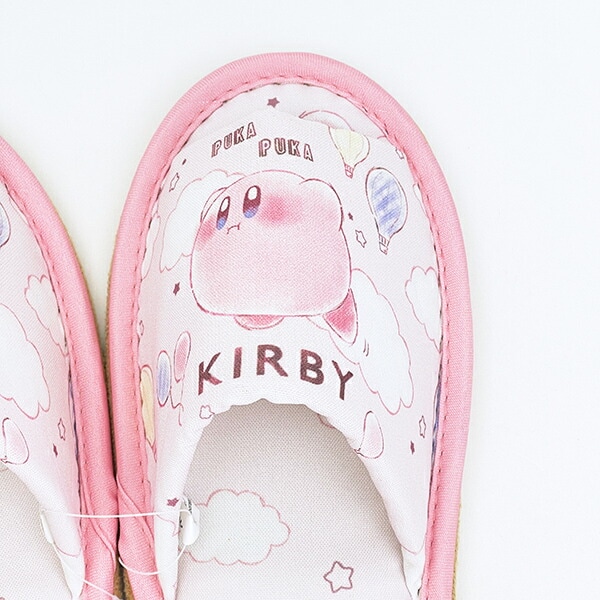 星のカービィ スリッパ コットンキャンディスカイ (22～24cm)  キッチン 任天堂