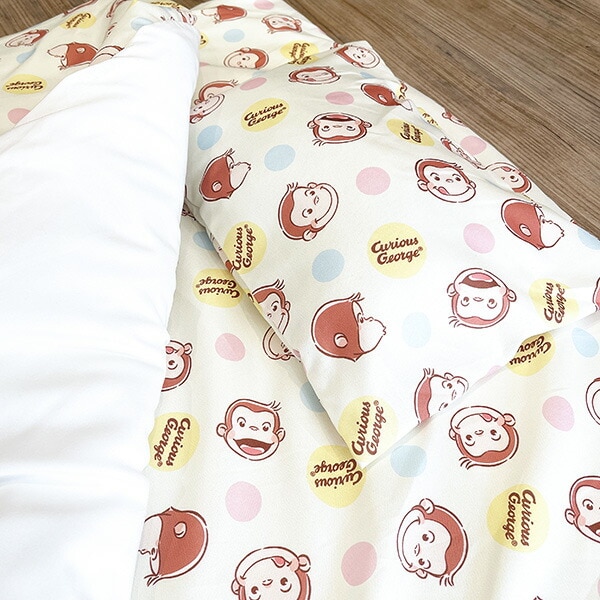 おさるのジョージ お昼寝布団 7点セット (フェイスドリーム) 子供用