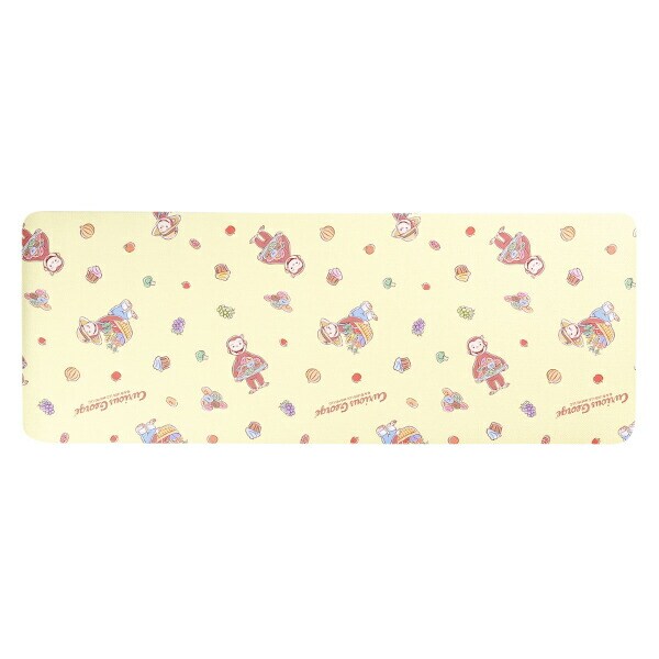 おさるのジョージ キッチンマット シンキングジョージ 【45cm×120cm】