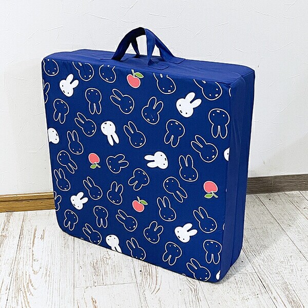 ミッフィー miffy 2WAYフロアクッション マット ベビー