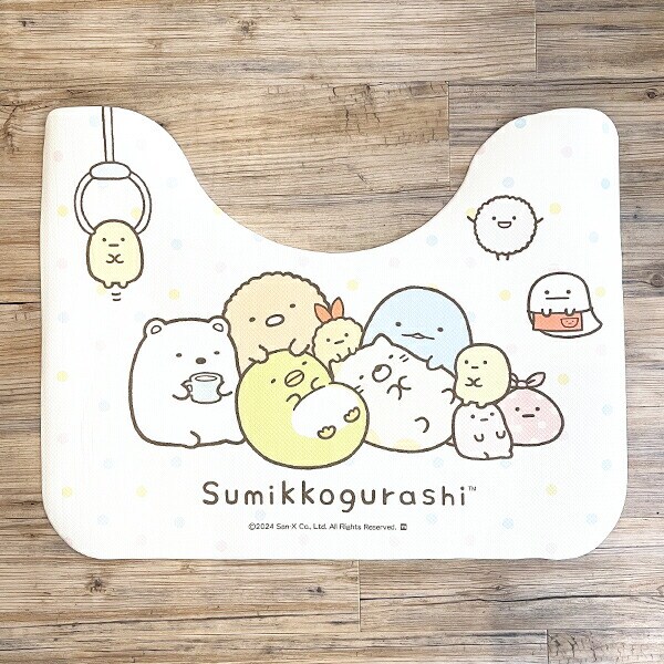 すみっコぐらし ほんわかタイム PVCトイレマット すみっこ