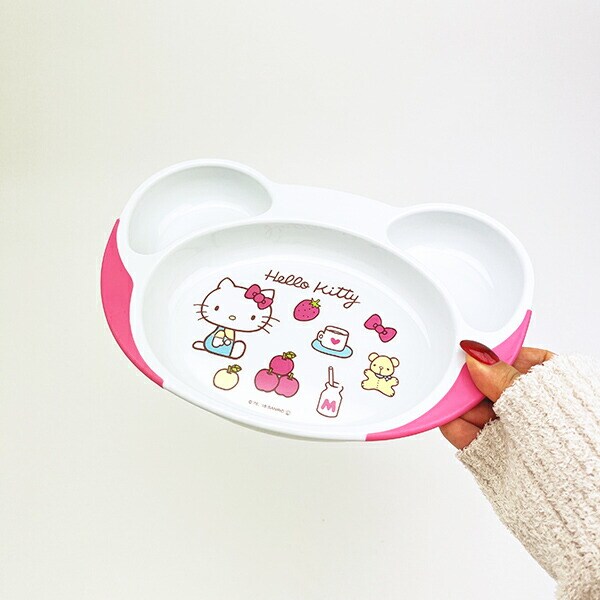 サンリオ ハローキティ すくいやすいランチ皿 ベビー Sanrio