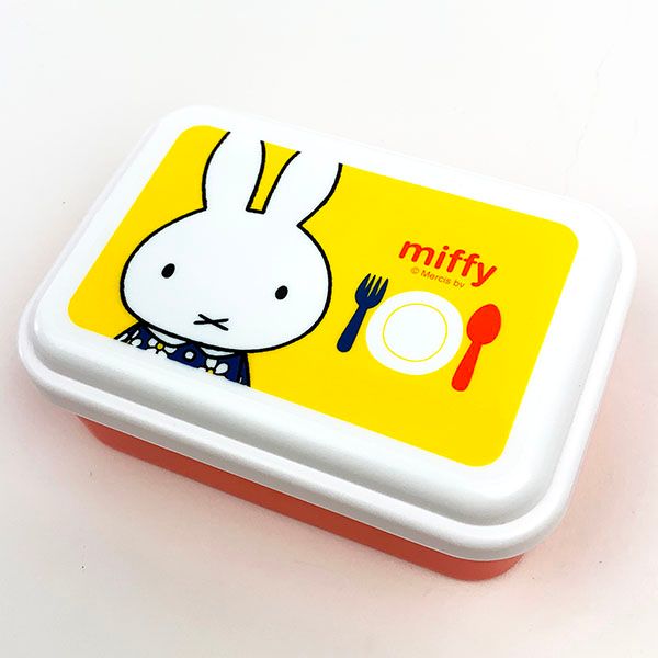 miffy ミッフィー 入子式ふわっとシール容器3Pセット(長方形) お弁当箱 ランチ用品 ランチBOX 入れ子式 グッズ