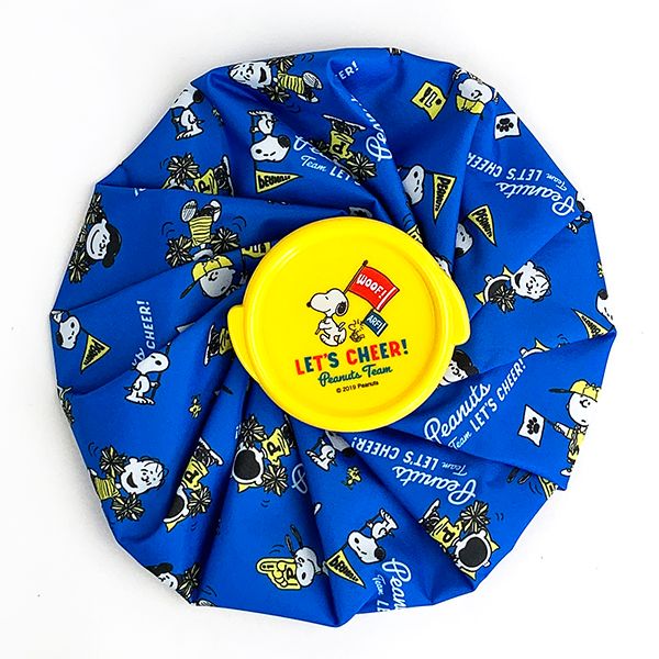 PEANUTS スヌーピー アイスバッグ　氷のう　M 氷袋 ブルー グッズ(MCD)