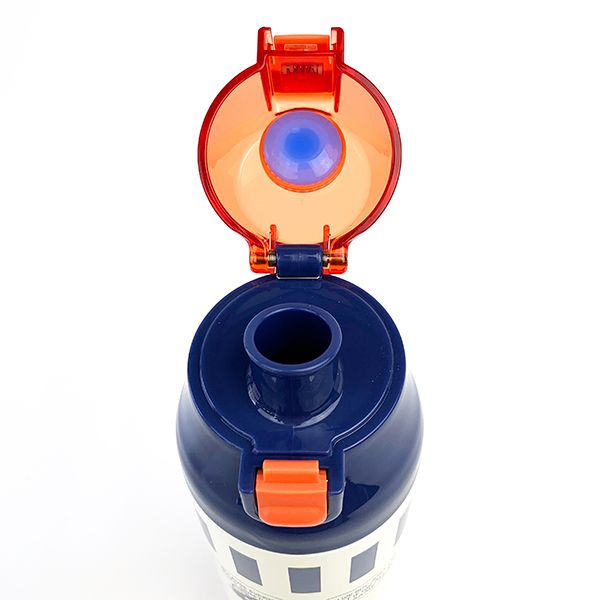 スヌーピー ダイレクトステンレスボトル ストライプ sn 青 グッズ