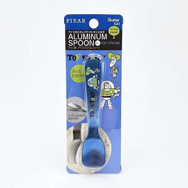 ディズニー トイストーリー アルミ製アイスクリームスプーン 食卓 Disney