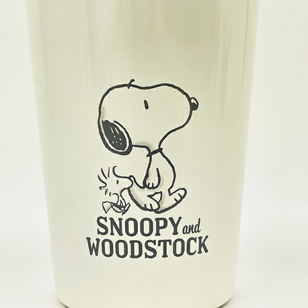 スヌーピー  コンビニコーヒー ステンレスタンブラー(M) ホワイト コップ  SNOOPY
