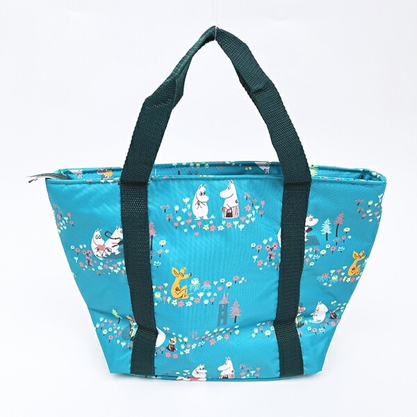 ムーミン ティッシュポケット ランチバッグ グリーン