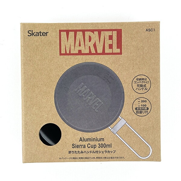 ＭＡＲＶＥＬ ロゴ 折り畳みハンドル付シェラカップ アウトドア