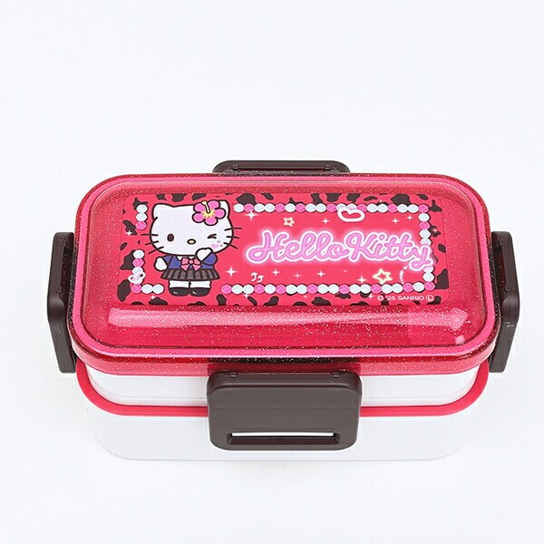 サンリオ ハローキティ 2段ふわっと弁当箱 ランチ 日本製 Sanrio