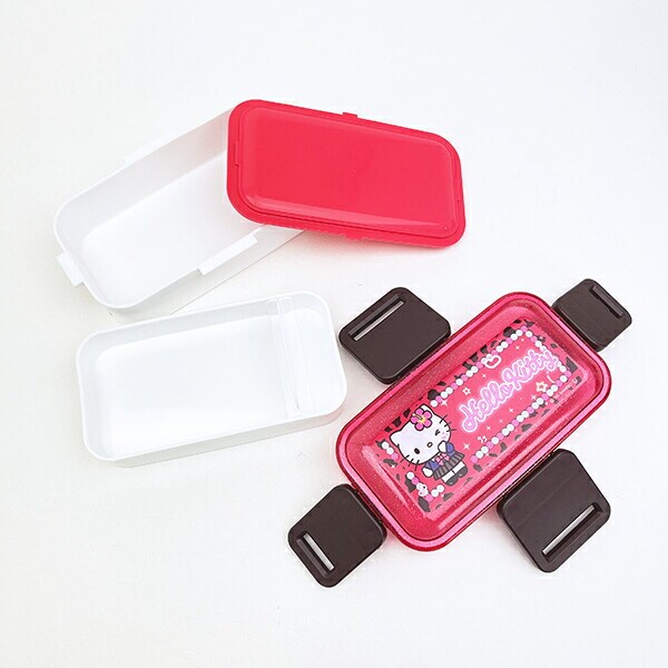 サンリオ ハローキティ 2段ふわっと弁当箱 ランチ 日本製 Sanrio