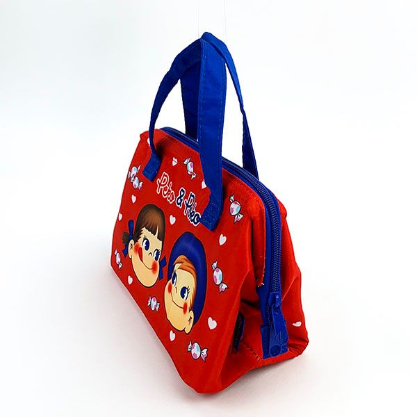 ペコちゃん がま口型 ランチバック ランチトート バッグ ランチ用品 遠足 学校 オフィス