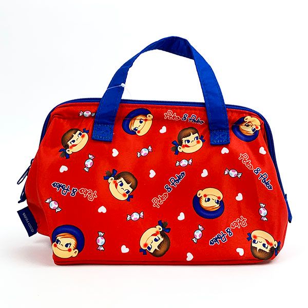 ペコちゃん がま口型 ランチバック ランチトート バッグ ランチ用品 遠足 学校 オフィス