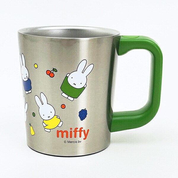 ミッフィー miffy 真空ステンレスハンドル付マグカップ コップ