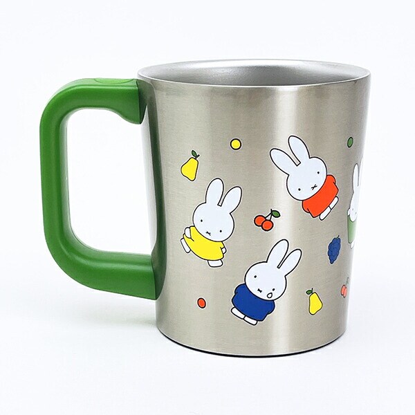 ミッフィー miffy 真空ステンレスハンドル付マグカップ コップ