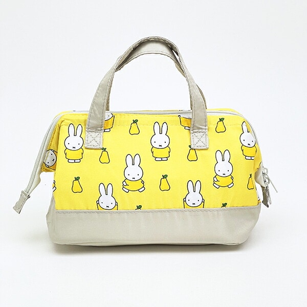 ミッフィー miffy 保冷がま口ランチバッグ(M)