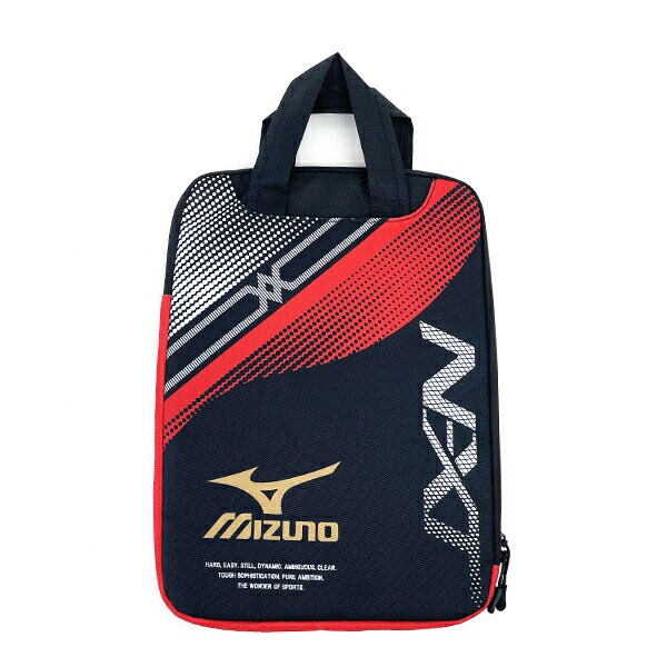 ミズノ ｍizuno 縦型パソコンケース レッド タブレットケース