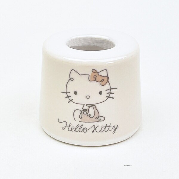 サンリオ ハローキティ ラインデザイン メラミン製歯ブラシスタンド Sanrio