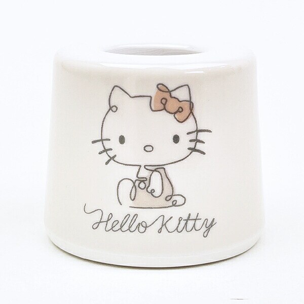 サンリオ ハローキティ ラインデザイン メラミン製歯ブラシスタンド Sanrio
