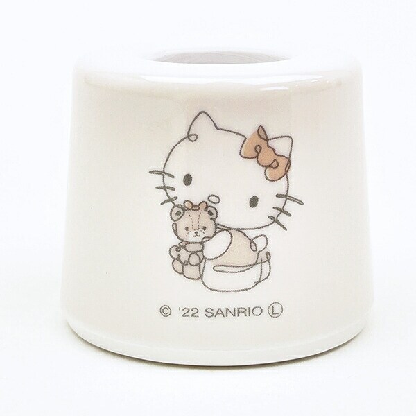 サンリオ ハローキティ ラインデザイン メラミン製歯ブラシスタンド Sanrio